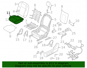 Scaun șofer Nissan Rogue 23-26 fără airbag, electric, piele gri deschis, construcție JP