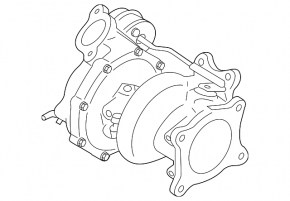 Turbina Subaru Forester 14-18 SJ 2.0 cu conducte