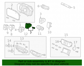 Кнопка давления в шинах Honda CRV 12-16
