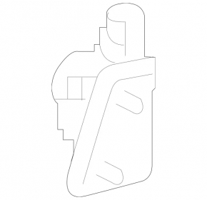 Петля двери верхняя задняя левая Mercedes W246 B250e 16-17