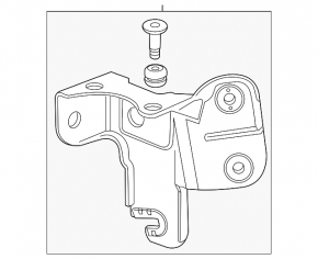 Кронштейн ABS АБС Buick Encore 13-22