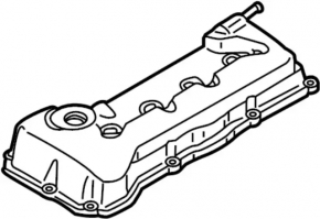 Передняя крышка ГБЦ Nissan Pathfinder 13-14 2.5h
