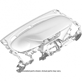 Panoul frontal al torpedo-ului fără AIRBAG pentru Chevrolet Bolt 17-21, gri deschis