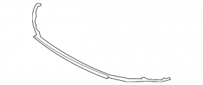 Buza bara fata Hyundai Elantra AD 17-18 pre-restilizare