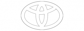 Уплотнитель капота передний Toyota Prius 20 04-09