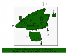 Фара передняя правая Nissan Murano z52 19-21 LED