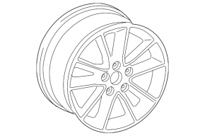 Диск колесный R18x8J ET46 Audi A3 8V 17-20 стиль C2R