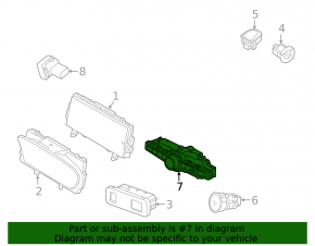 Управление мультимедиа Volvo XC40 19-26 черный глянец