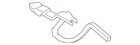 Петля крышки багажника левая Lexus IS250 IS350 06-14