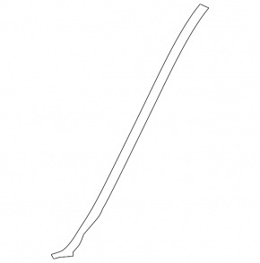 Молдинг лобового стекла правый BMW X3 G01 18-24