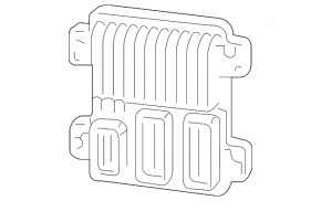 Блок ECU компьютер двигателя Buick Encore 13-16