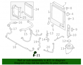 Țeavă de răcire superioară BMW X5 E70 09-13 3.0d