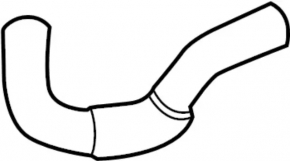 Furtun de răcire superior Infiniti FX35 QX70 09-17 AWD 3.5, 3.7