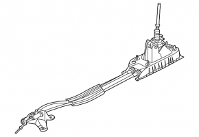 Schimbător de viteze manual pentru VW Jetta 19-26 cu cablu
