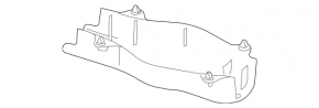 Capac brat spate dreapta pentru arc Mercedes W213 E 17-23