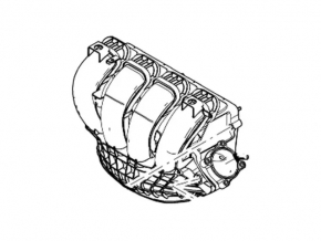 Коллектор впускной Ford Focus mk3 11-18 2.0