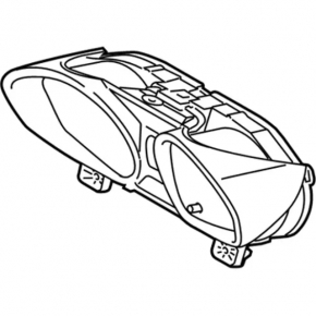 Щиток приборов Ford Fiesta 11-19