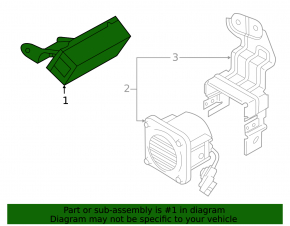 CONTROLLER-DIGITAL SOUND COMMUNICATION Nissan Leaf 13-17
