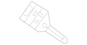 Suport montare țeavă turbo pentru Mercedes W167 GLE 350 20-23 2.0T