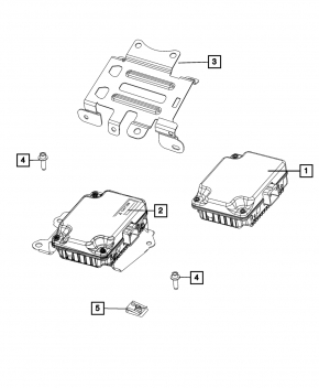 Power Inverter Jeep Grand Cherokee WL 21-26 с кронштейном