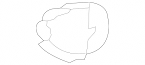 Capac bara spate stânga Mercedes W212 14-16