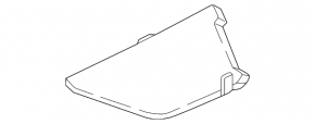 Накладка кармана багажника левая Mazda CX-9 16-23