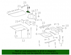 Накладка обшивки арки правая Lexus RX300 98-03 бежевая