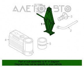 Домкрат Jeep Renegade 15-23