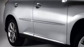 Молдинг двери центральный передней левой Lexus RX350 RX450h 10-15