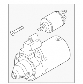 Стартер VW Jetta 11-18 USA 2.0