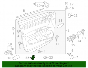 Кнопка открывания крышки багажника салонная Volkswagen ID.4 23-26