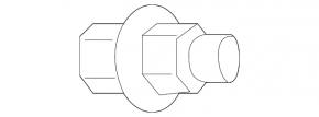 Гайка колесная d19 M12x1.5 Cadillac ATS 13-19 тип 1