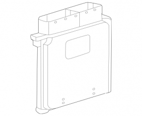 Блок ECU компьютер двигателя Mercedes CLA 250 14-19