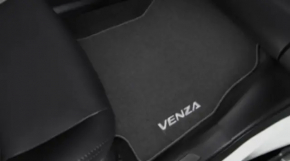 Коврик салона ткань задний левый Toyota Venza 21-24 черный