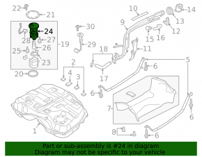 Фильтр топливный Mazda CX-5 17-25 2.5