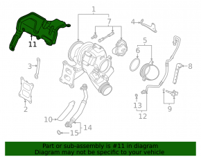 Защита коллектора VW Atlas 24-26 2.0T