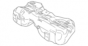 Топливный бак BMW X3 G01 18-24 2.0T