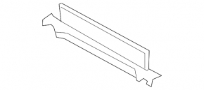 Capac portbagaj BMW X5 E70 07-13 negru nou original
