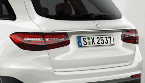 Молдинг двери багажника Mercedes GLC 16-22 хром