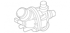Корпус термостата BMW X3 F25 11-17 N55