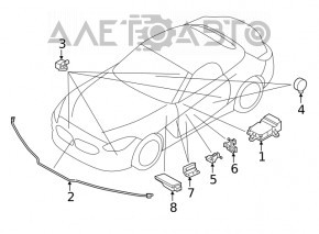 Педаль газа BMW X5 E70 07-13