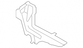 Окуляр фары левый BMW 6 F06 F12 12-18