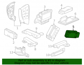 Transceiver Module задний левый Chevrolet Equinox EV 24-26