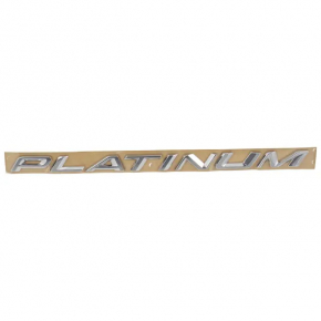 Эмблема надпись PLATINUM двери багажника Ford Explorer 20-24
