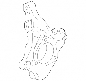 Capacul frontal stânga Chevrolet Cruze 16-