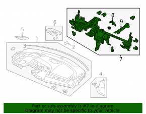 Труба подторпедная усиление Honda Civic X FC 16-21