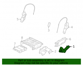 Motor de reglare a inaltimii scaunului pasager Audi Q7 4L 10-15