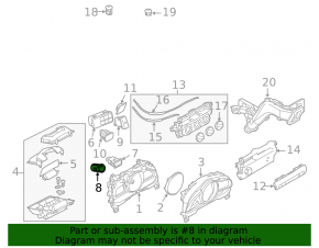 Кнопка start-stop Mazda 3 14-16 BM