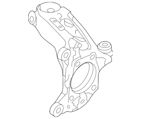 Цапфа передняя левая Mazda CX-30 20-23