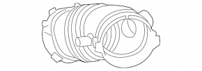 Воздуховод на коллектор Toyota Rav4 19-24 2.5